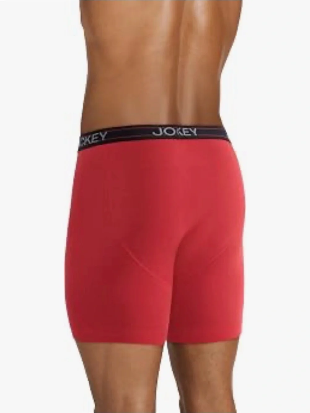 Jockey Underwear Lightweight Cotton Blend 7” Boxer Brief 4-Pack Mens Size S